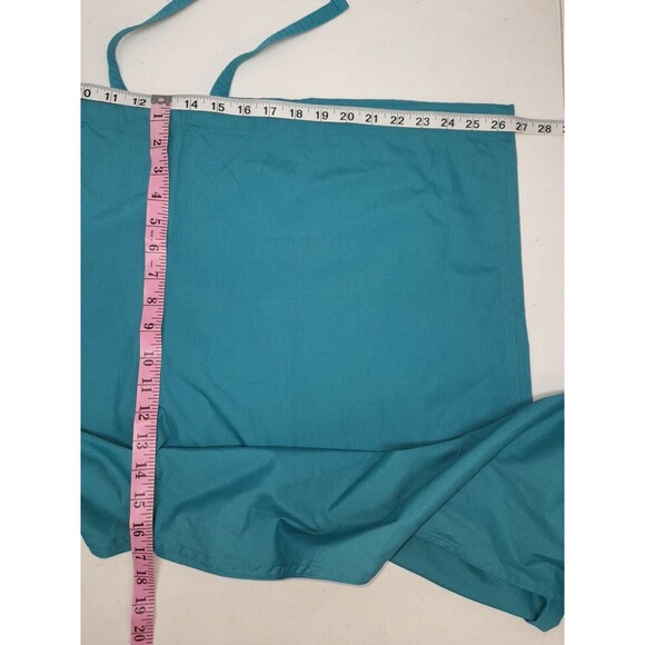 Landau Essentials Unisex Drawstring Scrub Pants Green Sz 2XL XXL Pockets - Picture 4 of 9